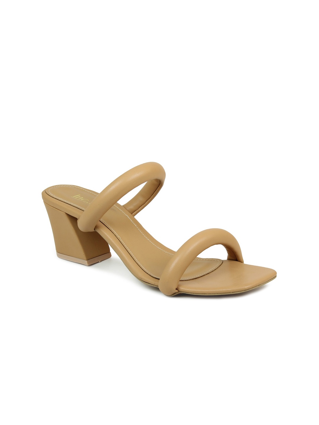 

Inc 5 Beige Block Sandals
