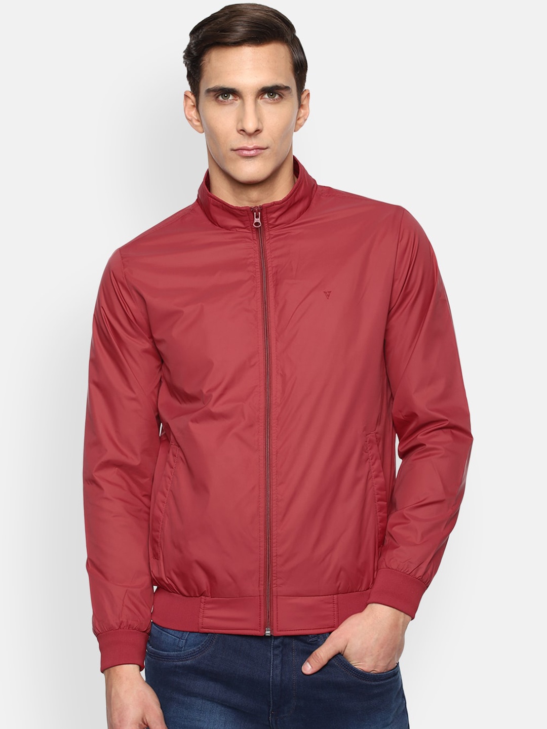 

Van Heusen Sport Men Red Bomber Jacket