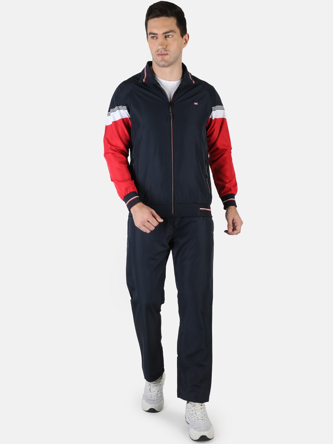 

Monte Carlo Men Navy Blue Solid Tracksuit