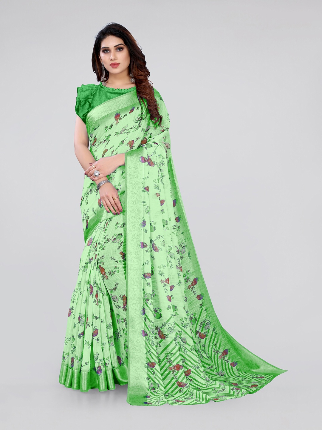 

KALINI Women Green Printed