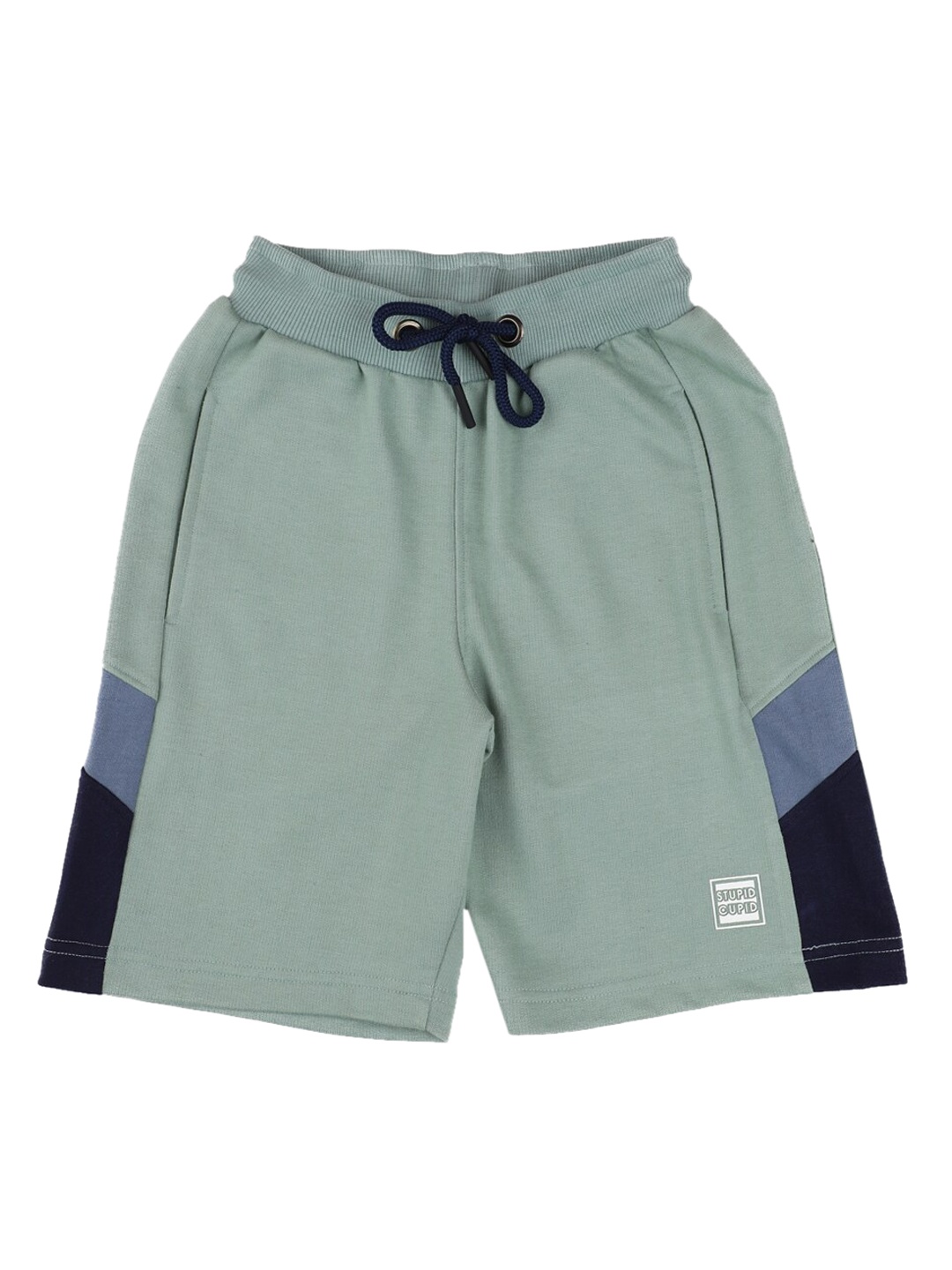 

Stupid Cupid Boys Sea Green Shorts