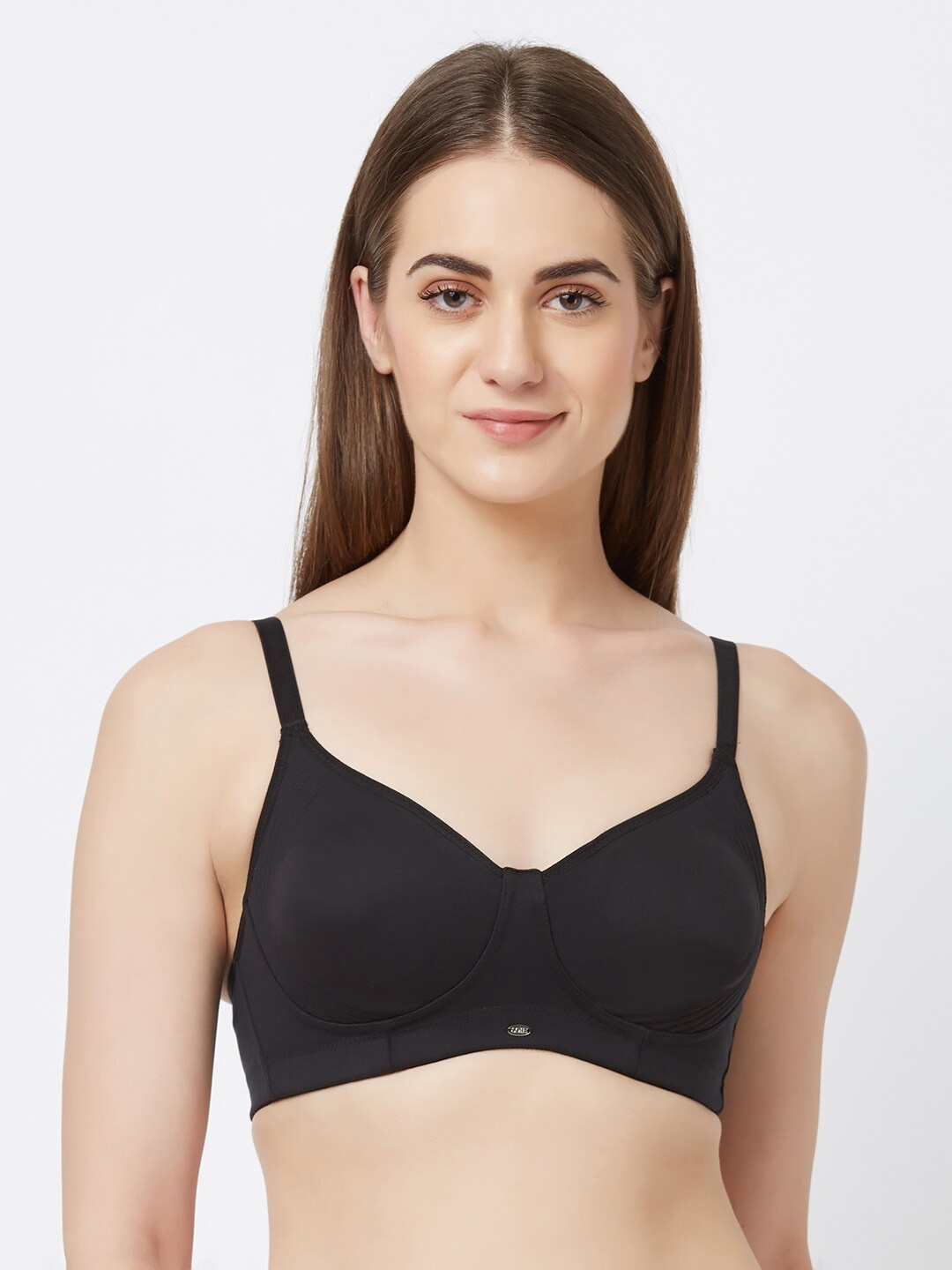 

Soie Black Non-Wired Non Padded Everyday Bra