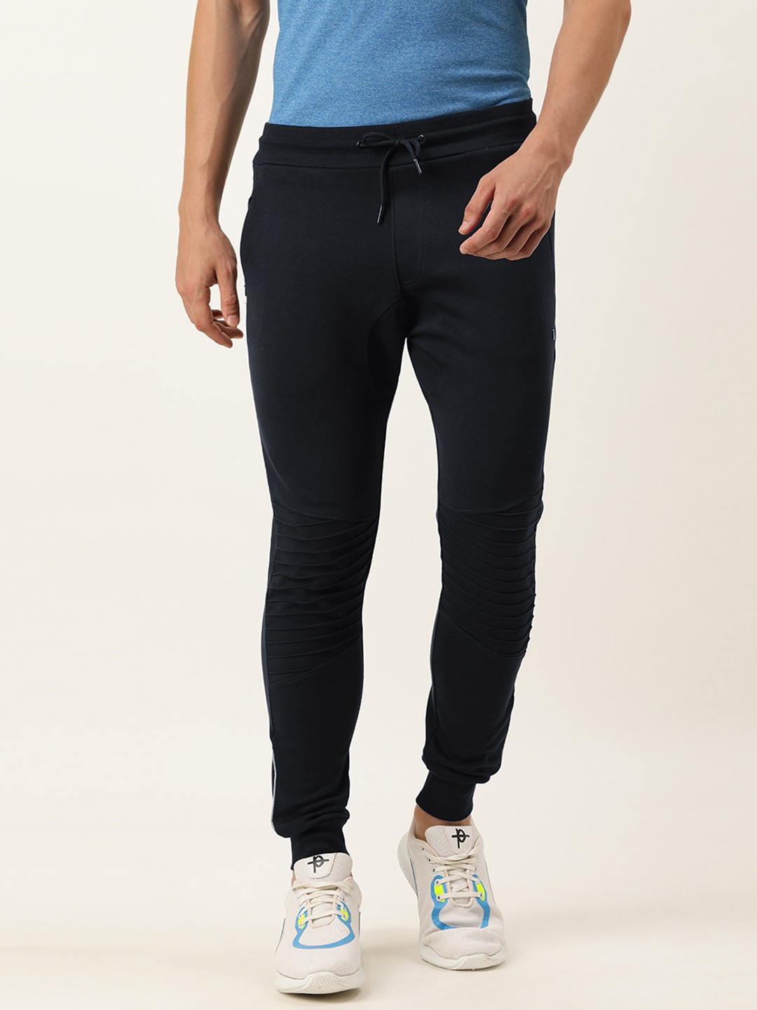 

Proline Active Men Navy Blue Solid Joggers