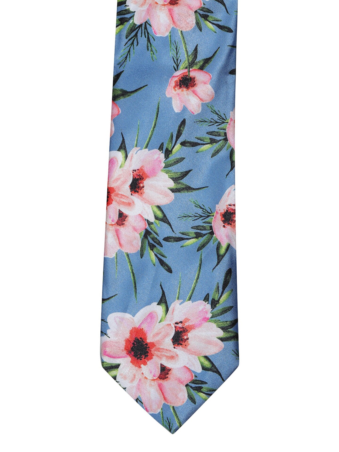 

ELLIS Men Blue & Red Printed Broad Tie