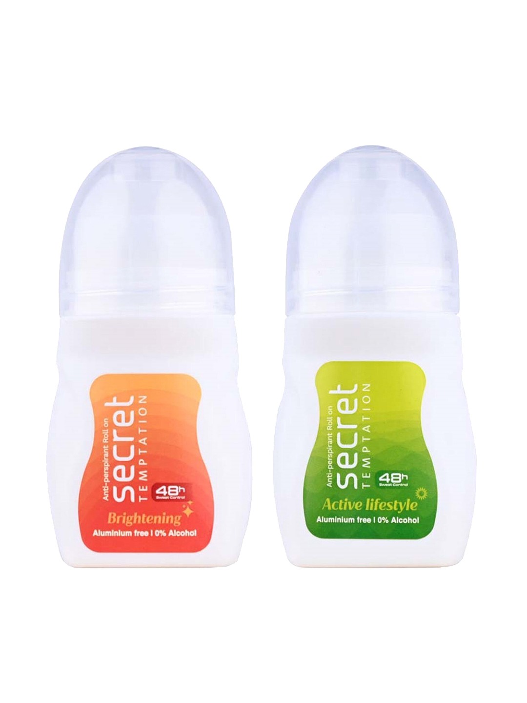 

Secret Temptation Set of 2 Active Lifestyle and Brightening Roll-on 50ml, Multi