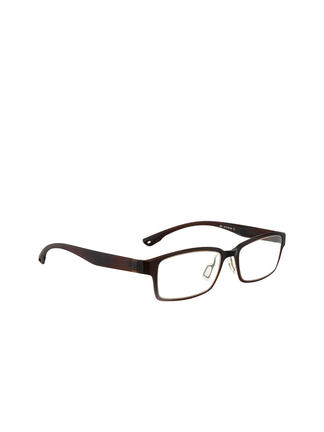

Gold Berg Unisex Brown Full Rim Rectangle Frames