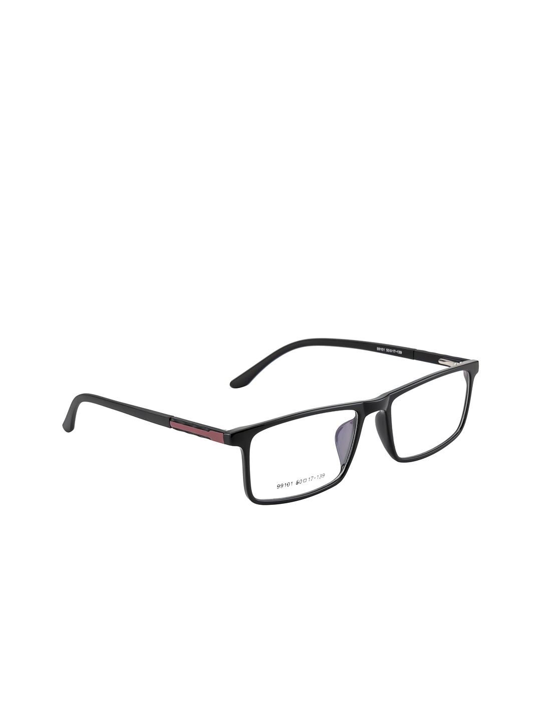 

Gold Berg Unisex Black & Brown Full Rim Rectangle Frames