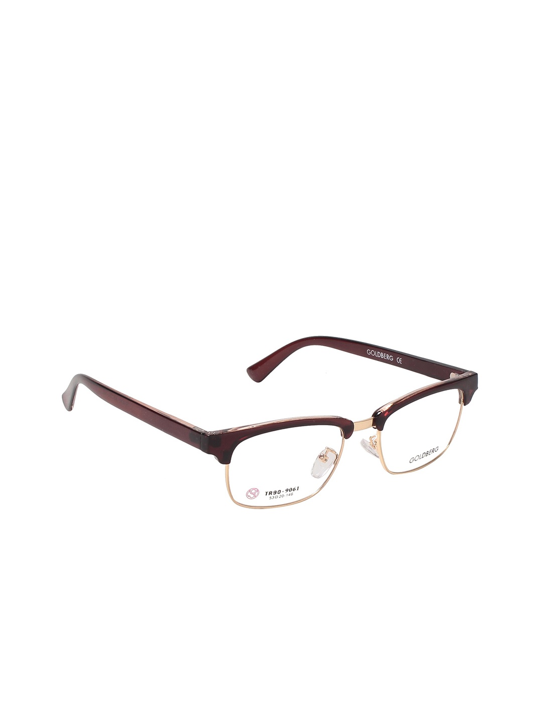 

Gold Berg Women Brown Full Rim Browline Frames Eyeglasses