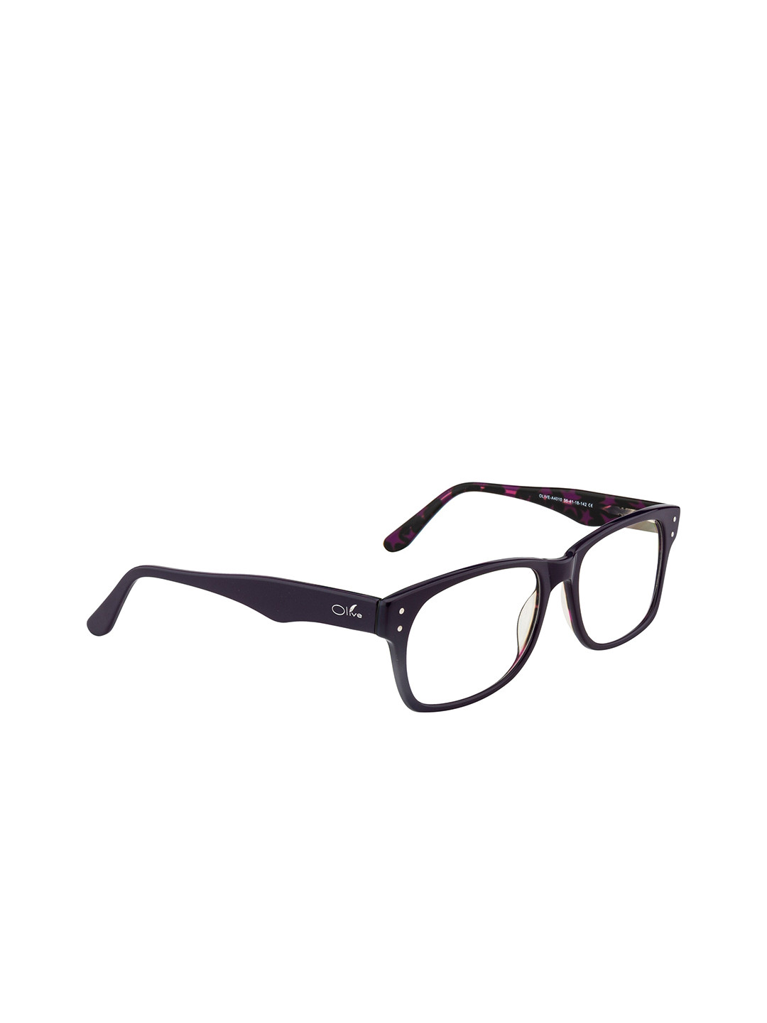 

Gold Berg Unisex Purple Full Rim Wayfarer Frames