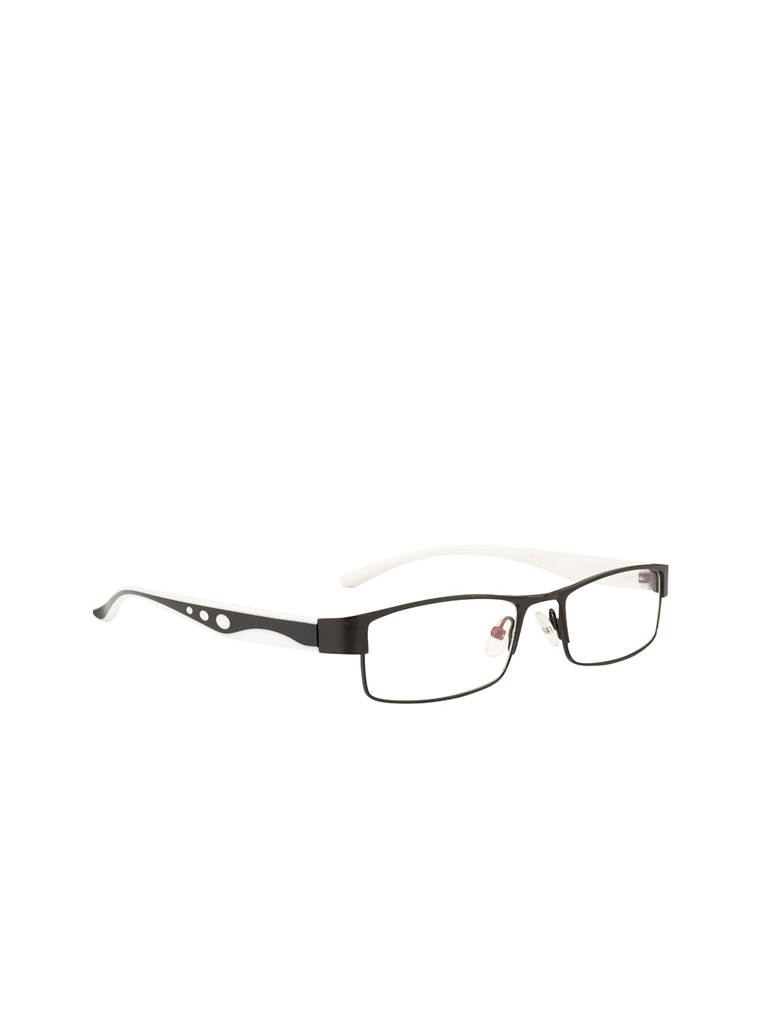 

Gold Berg Unisex Black Half Rim Rectangle Frames