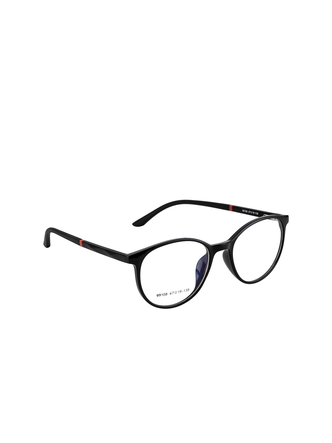 

Gold Berg Unisex Black Full Rim Round Frames Eyeglasses