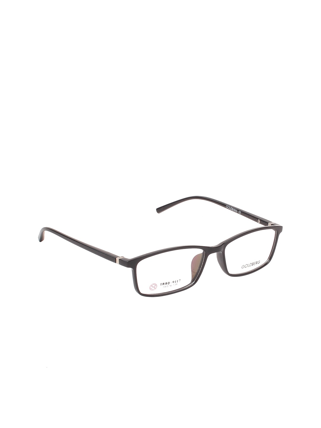 

Gold Berg Unisex Black Full Rim Wayfarer Frames