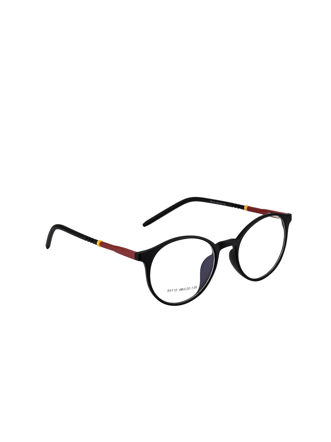 

Gold Berg Unisex Black Full Rim Round Frames Eyeglasses