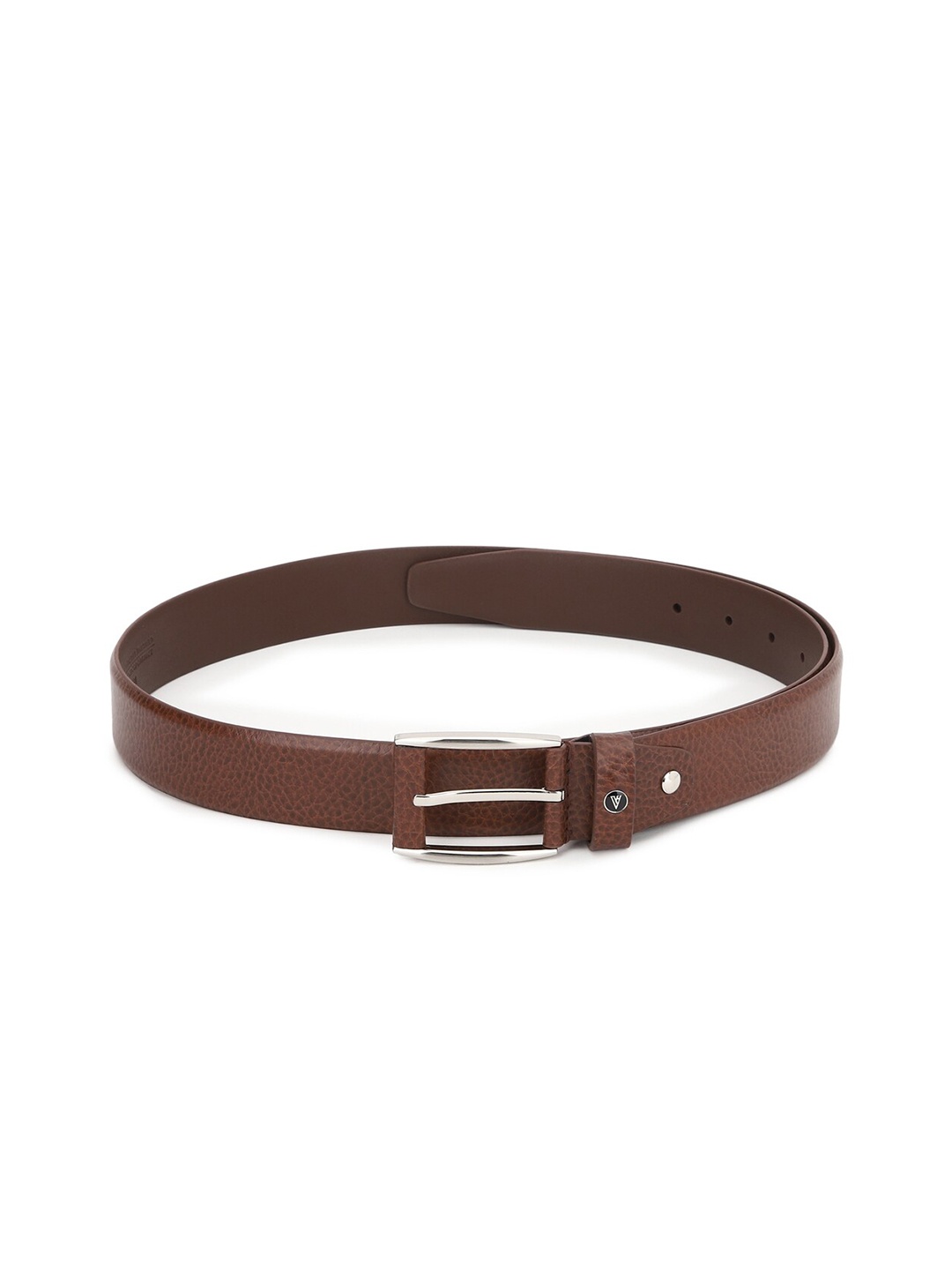 

Van Heusen Men Brown Textured Leather Formal Belt