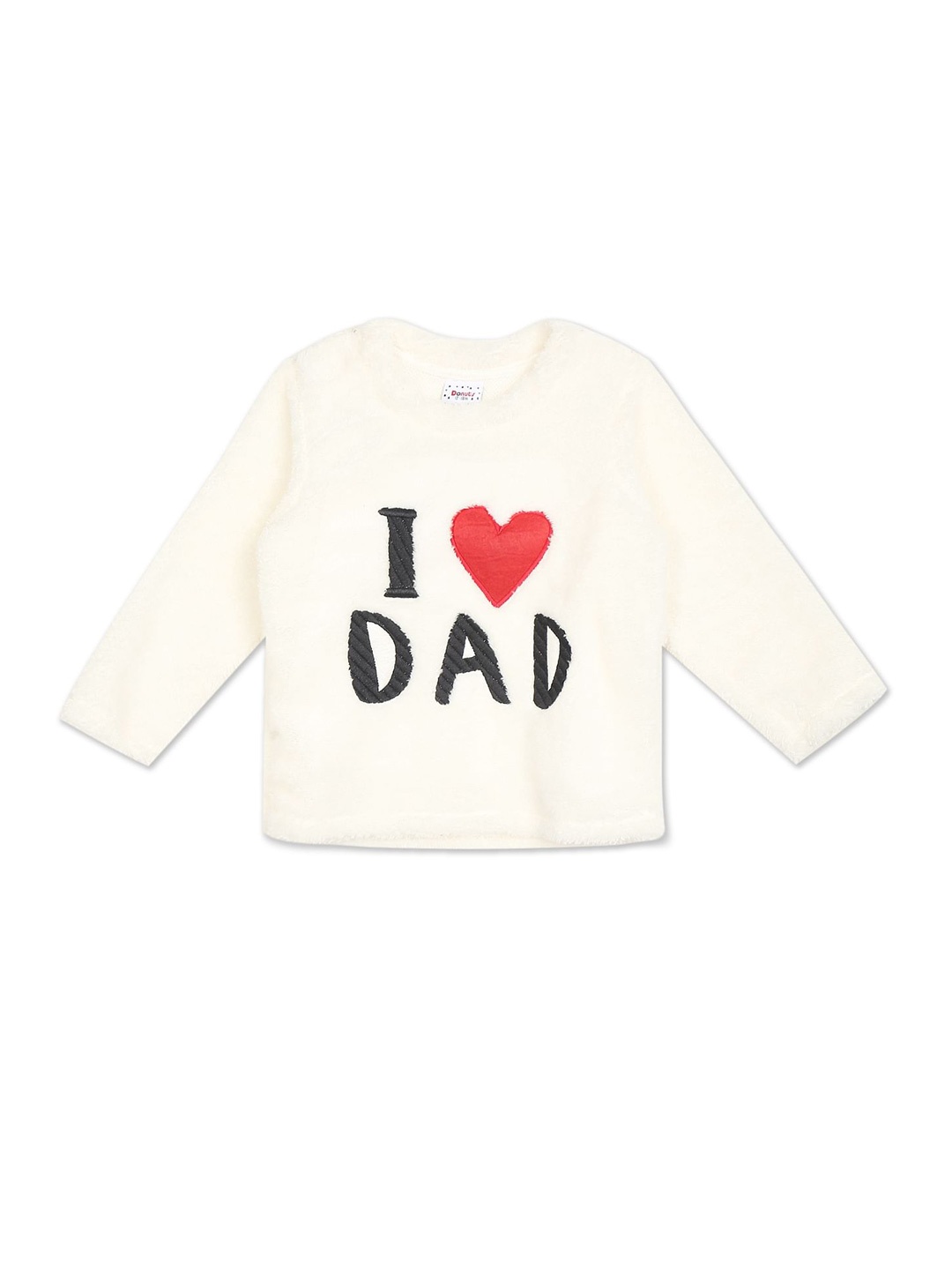 

Donuts Boys Off-White Printed Pullover