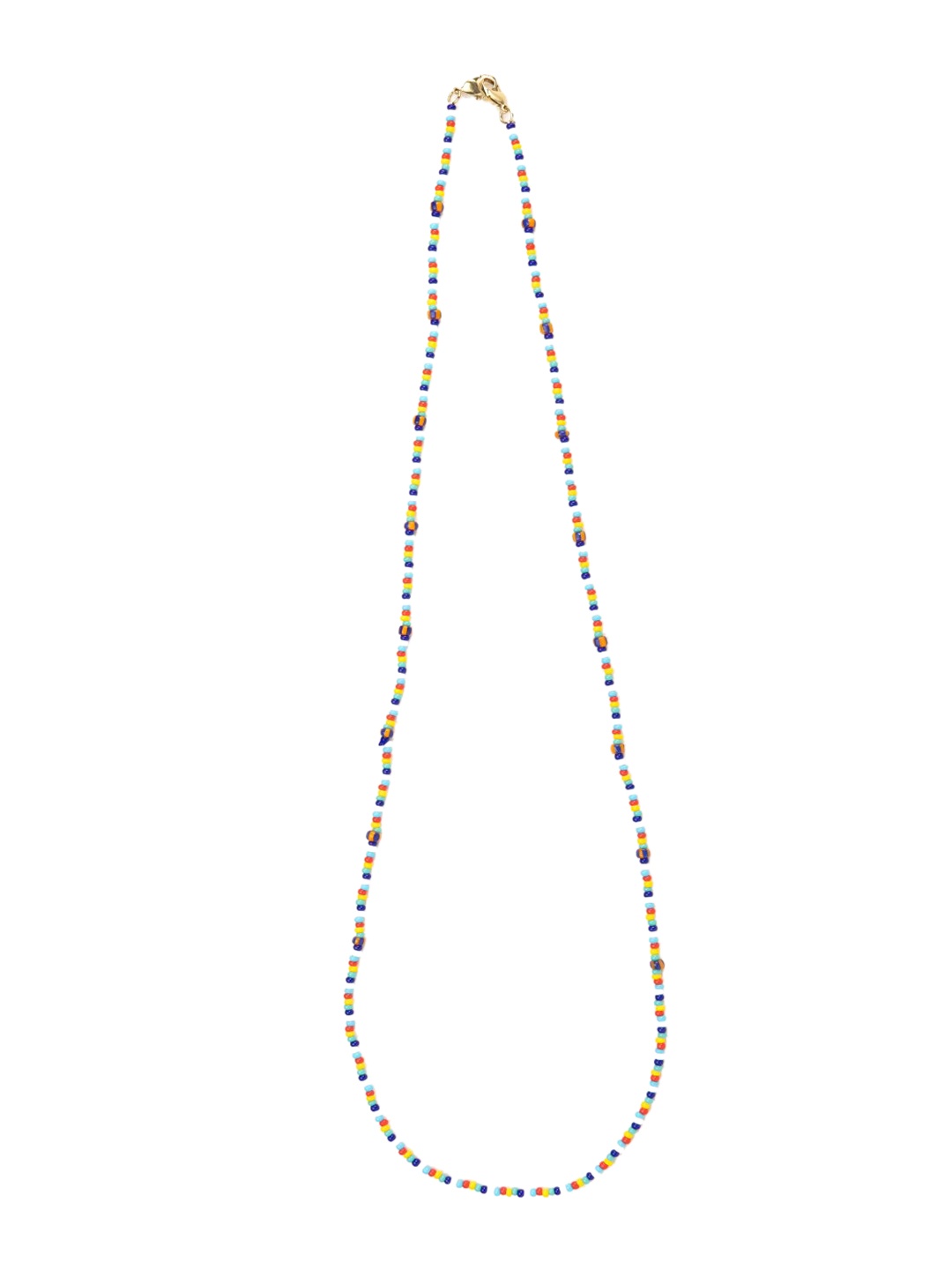 

MASQ Women Multicoloured Beaded Mask Chain, Multi