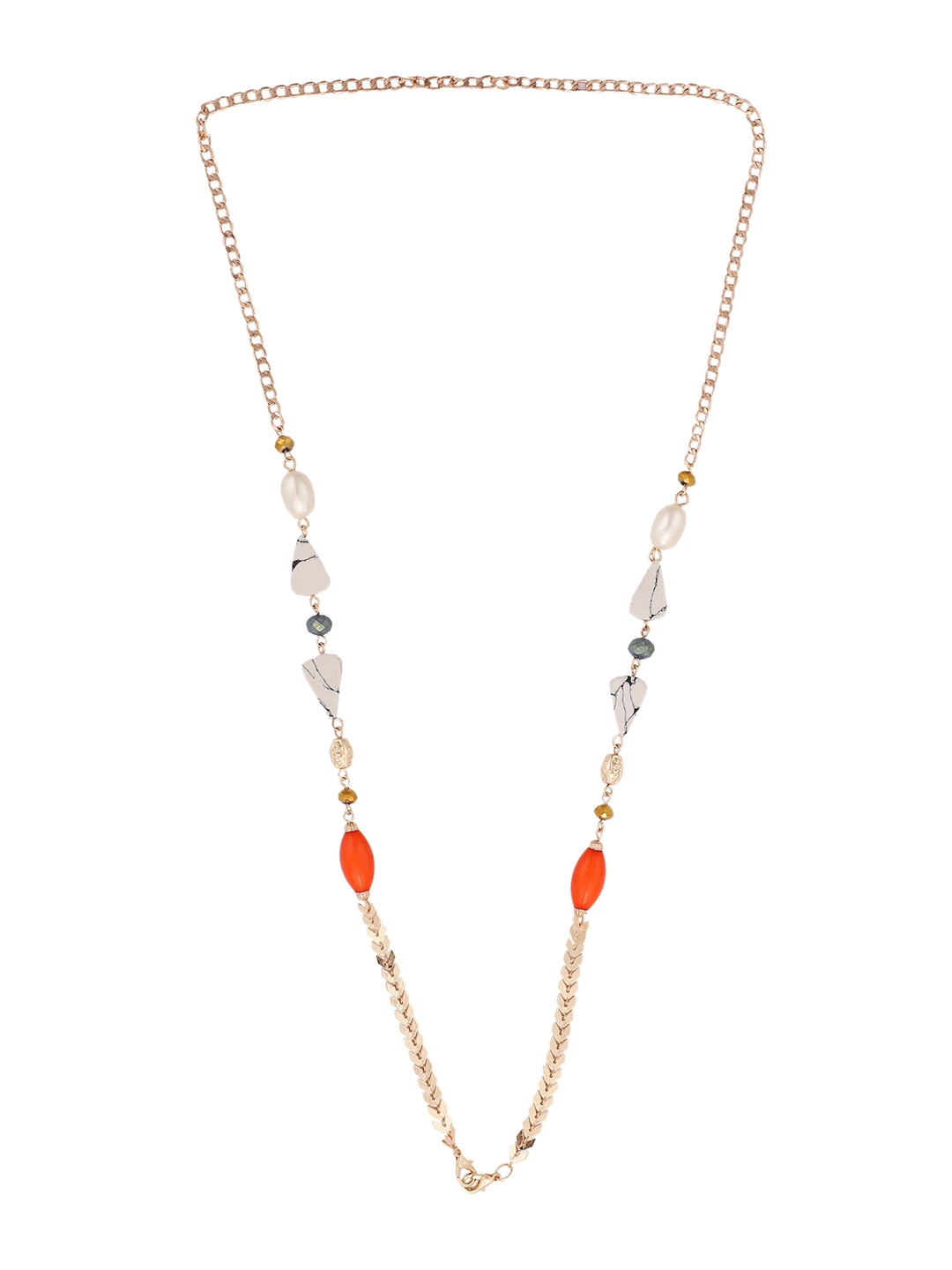 

MASQ Gold Toned Mask & Eye Glasses Chain