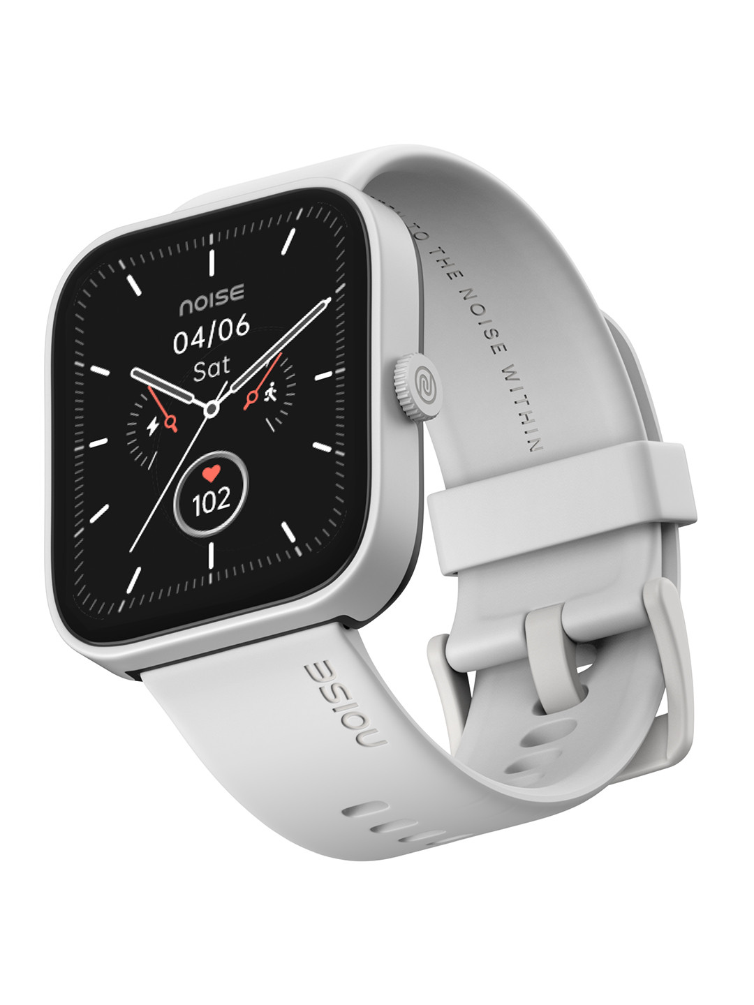 

NOISE Unisex White ColorFit Caliber Smartwatch