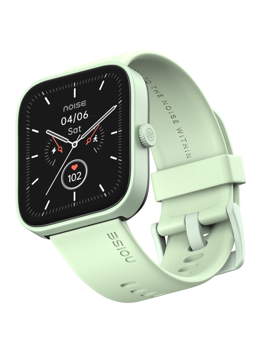 

NOISE Lime Green ColorFit Caliber Smartwatch