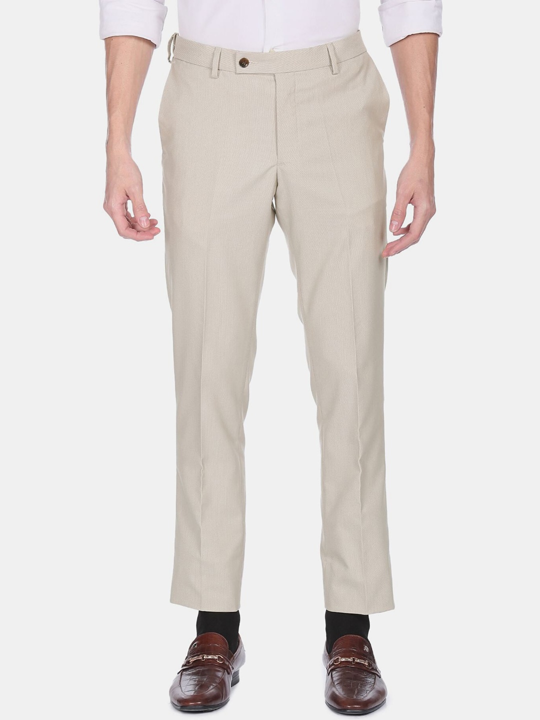 

Arrow Men Beige Trousers