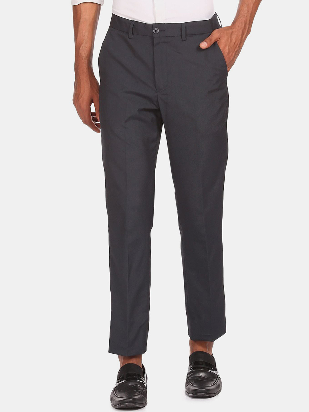 

Excalibur Men Blue Trousers