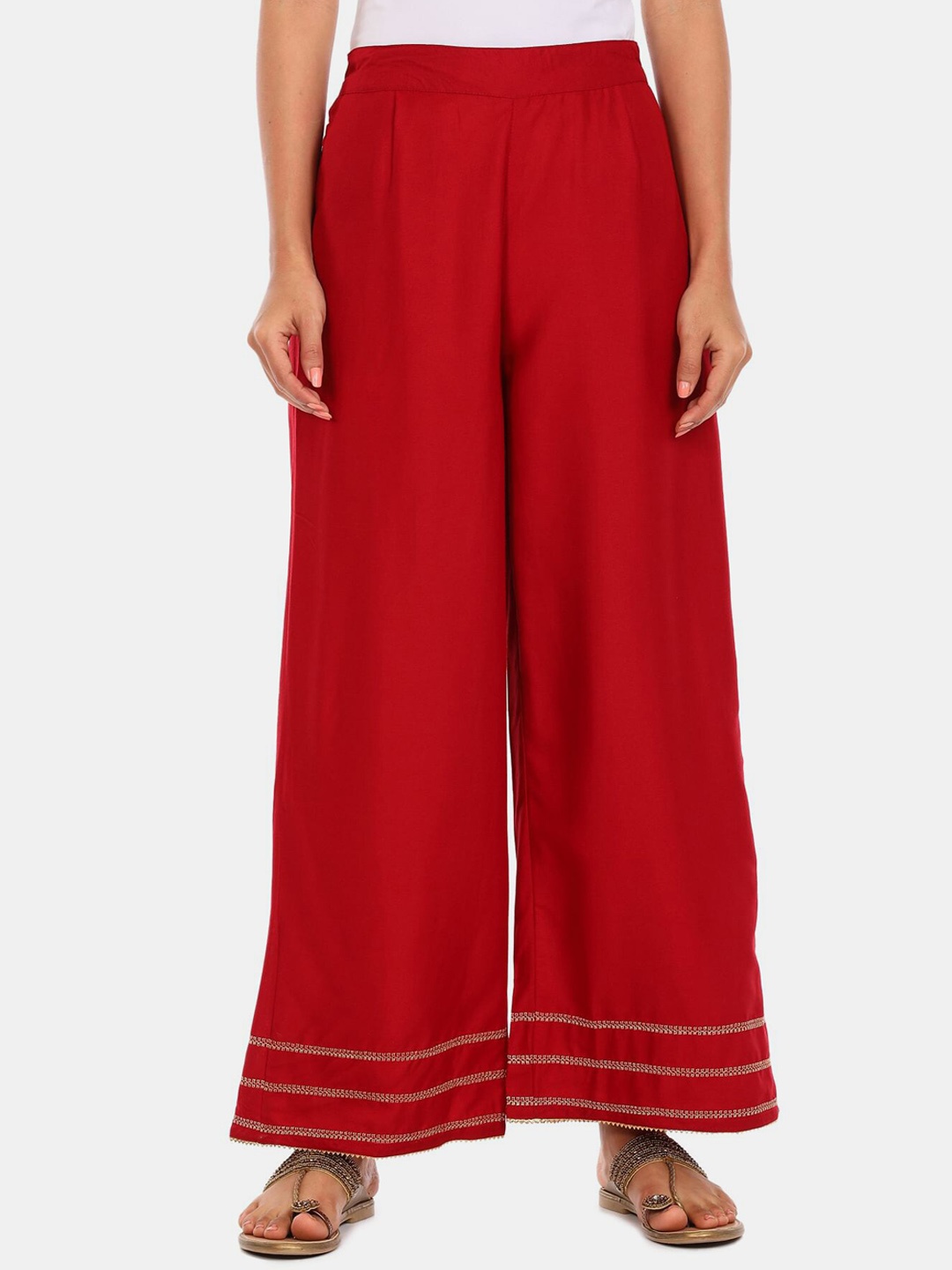

Karigari Women Red Trousers