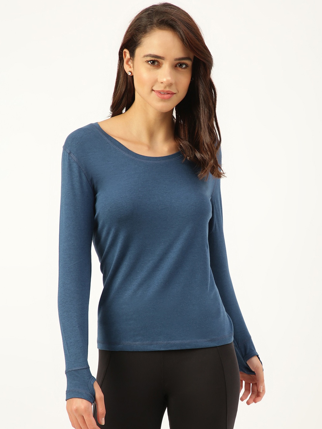 

FREECULTR Woman Blue Running T-shirt
