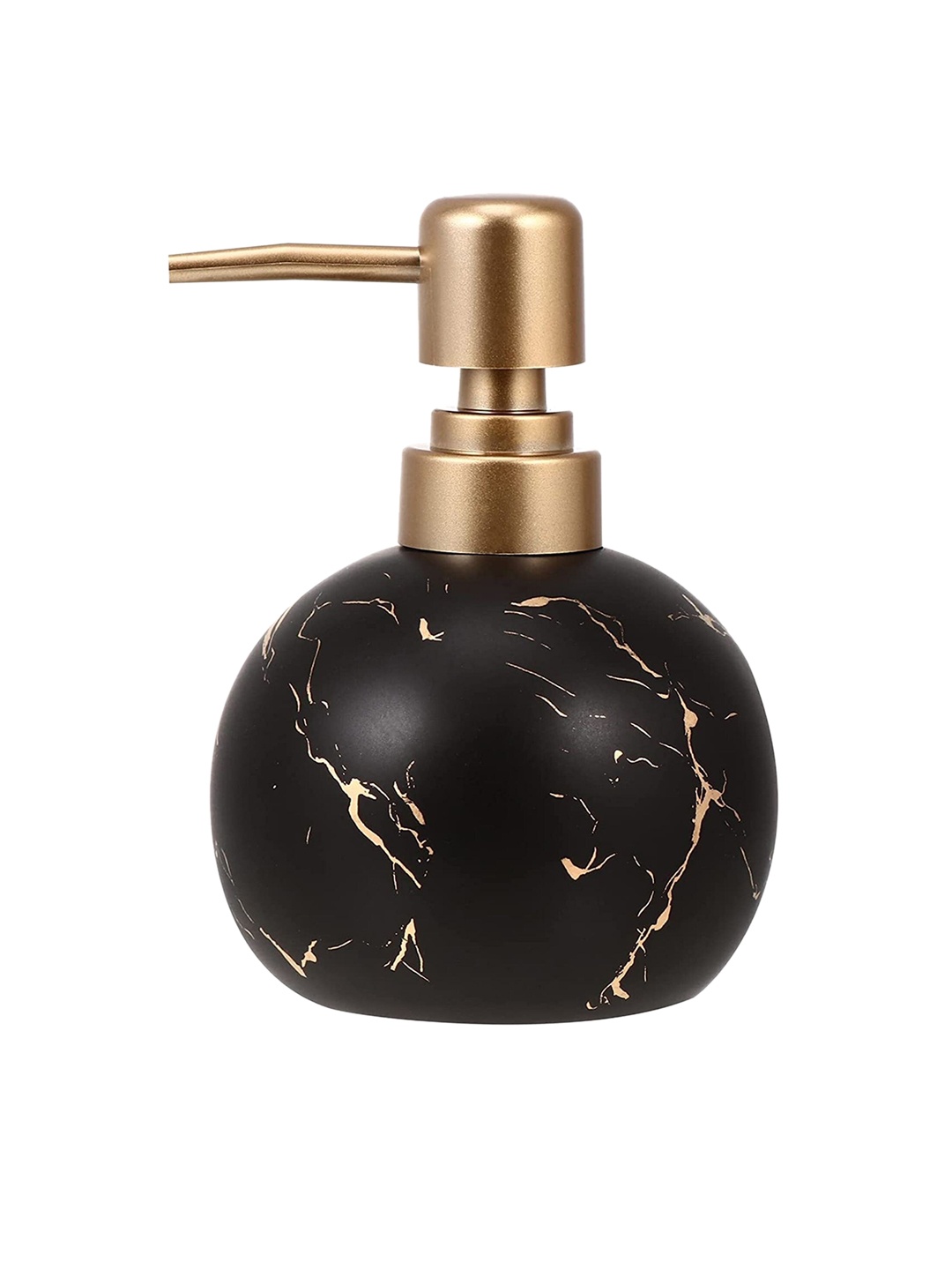 

FabSeasons Black Abstract Ceramic Soap Dispenser