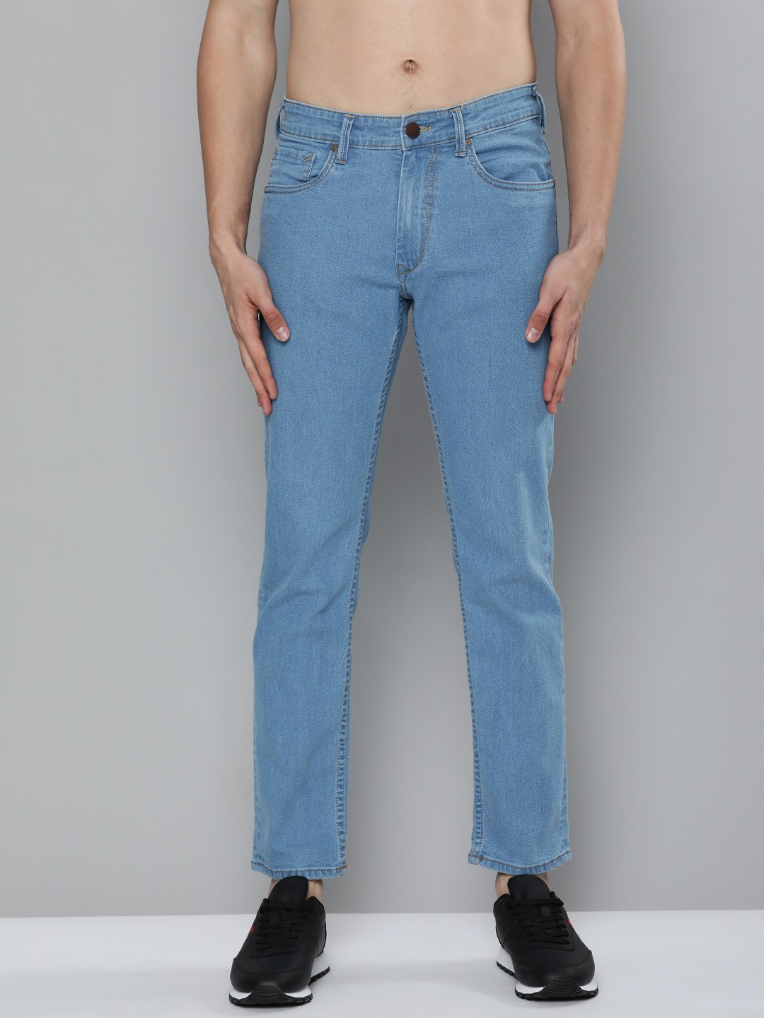 

HERE&NOW Men Blue Slim Fit Stretchable Jeans