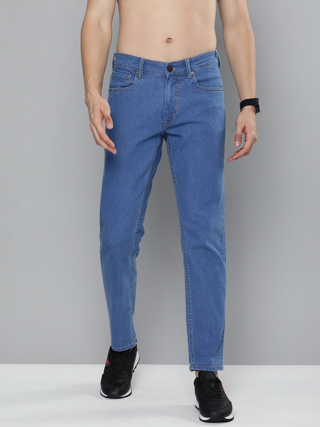 

HERE&NOW Men Blue Slim Fit Stretchable Jeans