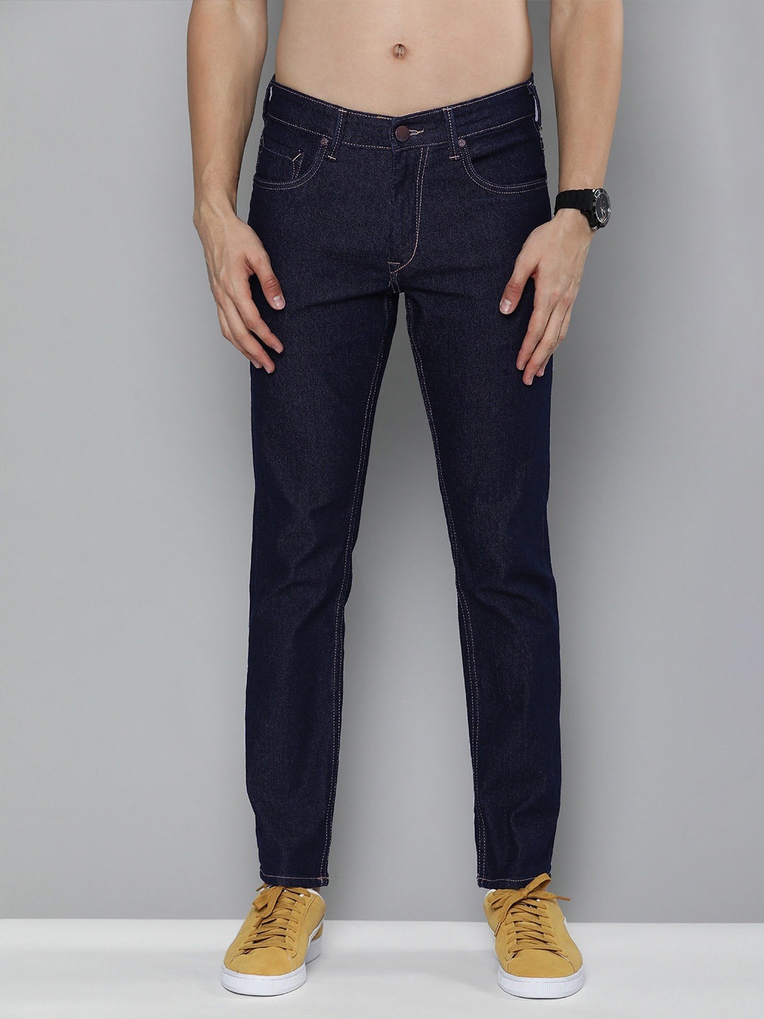 

HERE&NOW Men Blue Slim Fit Stretchable Jeans