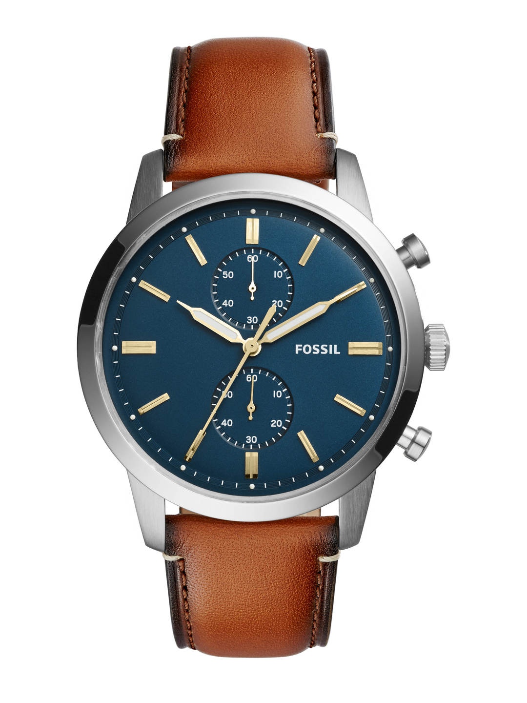 

Fossil Men Navy Blue Townsman Factory Serviced Analogue Watch FS5279IT