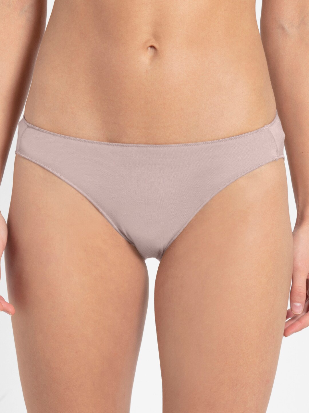 

Jockey Medium Coverage Micro Modal StayFresh Bikini With Concealed Waistband -1803, Beige