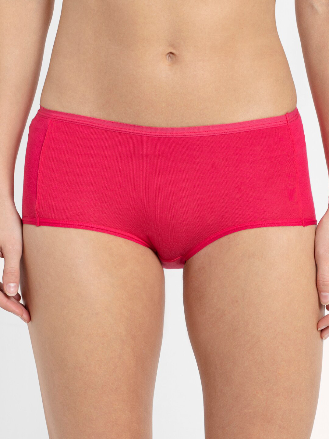 

Jockey Women Full Coverage Micro Modal Stretch High Waist Brief 1809, Pink