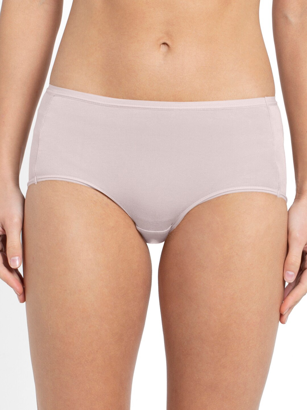 

Jockey Full Coverage Micro Modal Hipster Brief with StayFresh Treatment -1809, Grey