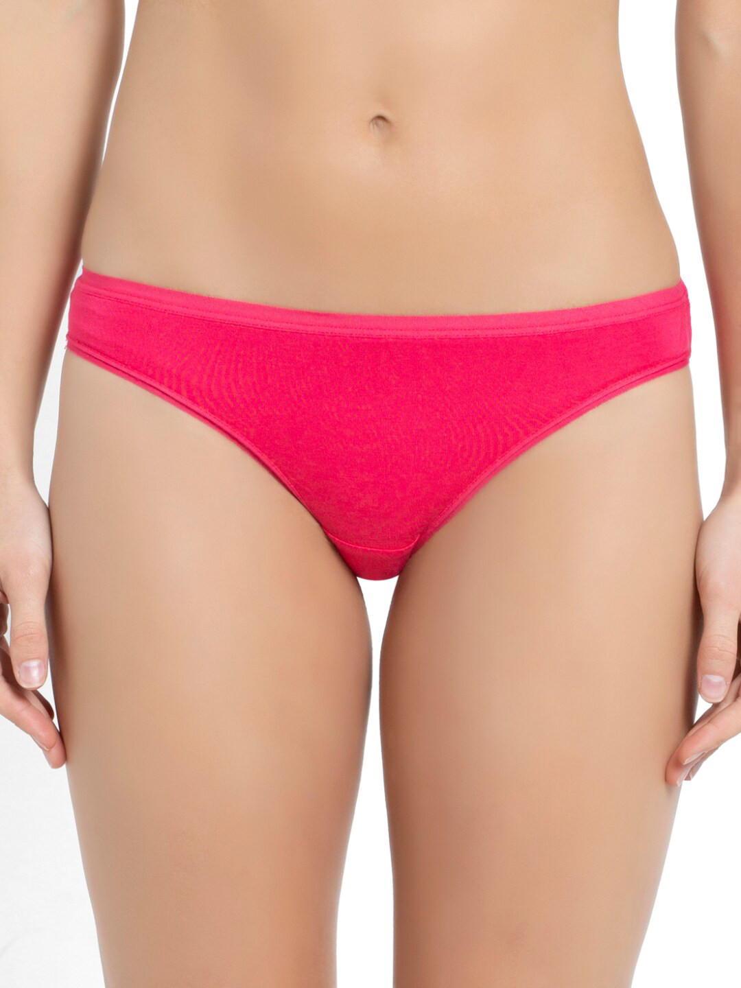 

Jockey Woman Pink Solid Bikini Briefs 1806-0105