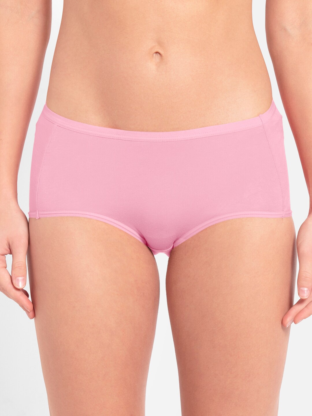 

Jockey Full Coverage Micro Modal Hipster Brief with StayFresh Treatment -1809, Pink