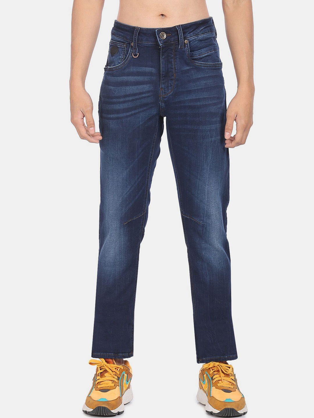 

Flying Machine Men Blue Slim Fit Light Fade Jeans