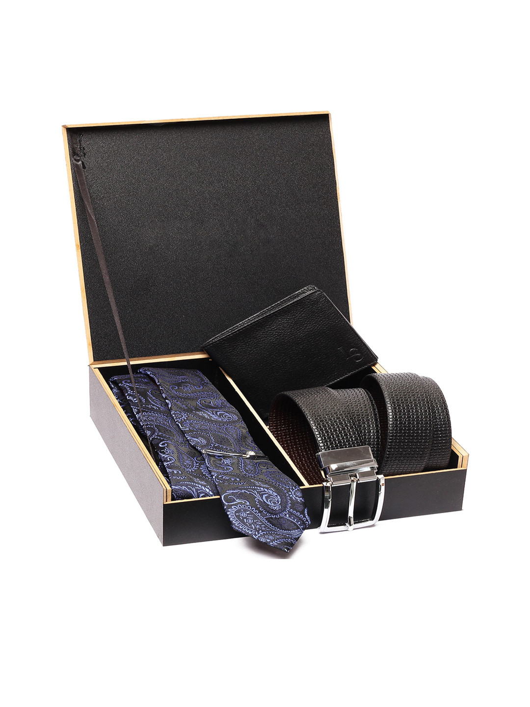 

LOUIS STITCH Men Blue & Black Accessory Gift Set