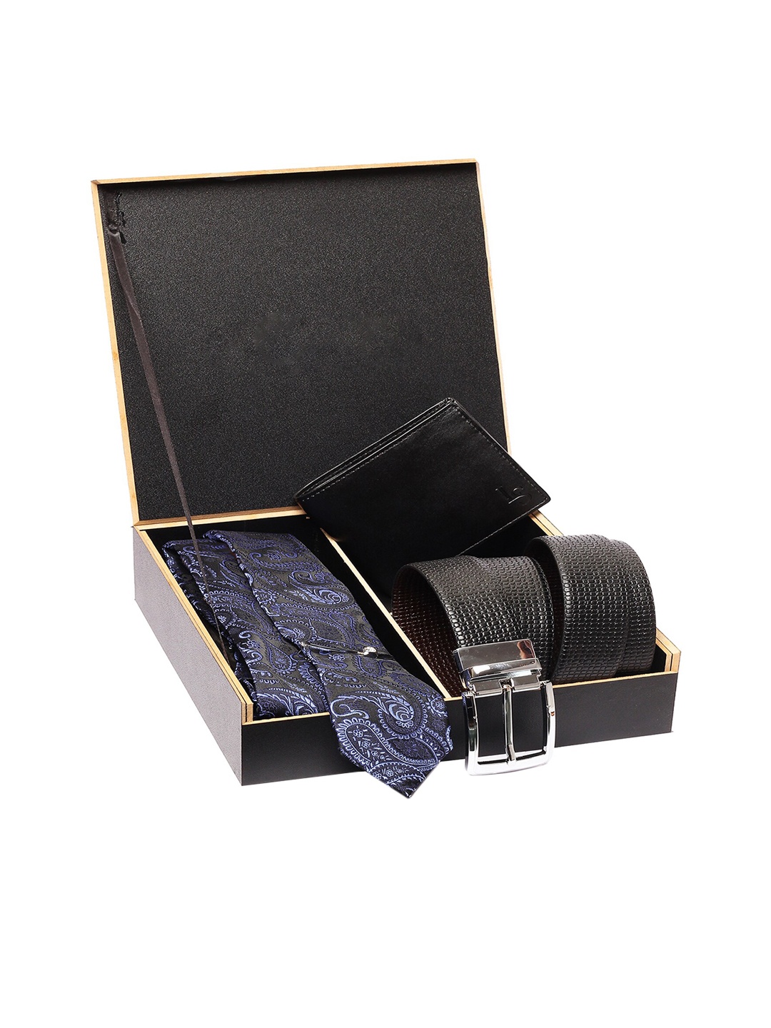 

LOUIS STITCH Men Blue & Black Accessory Gift Set