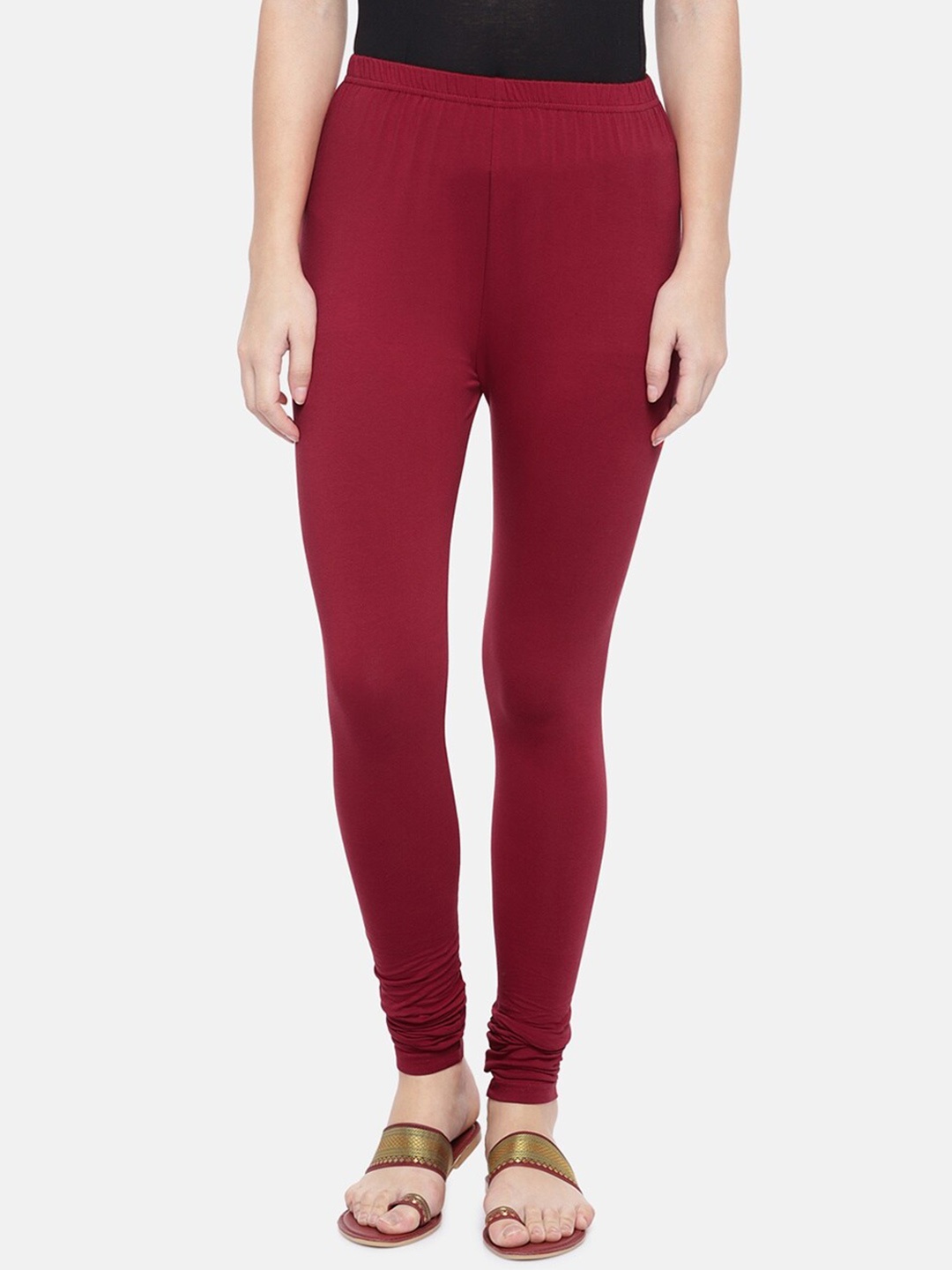

Ethnicity Women Maroon Cotton Churidar