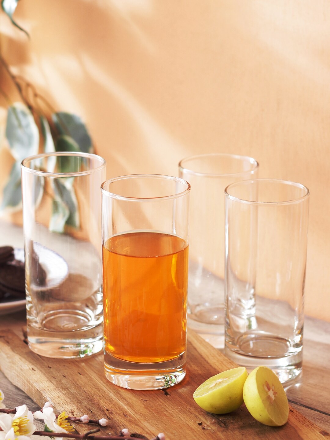 

Ocean Set of 6 Transparent Solid Water or Juice Glass