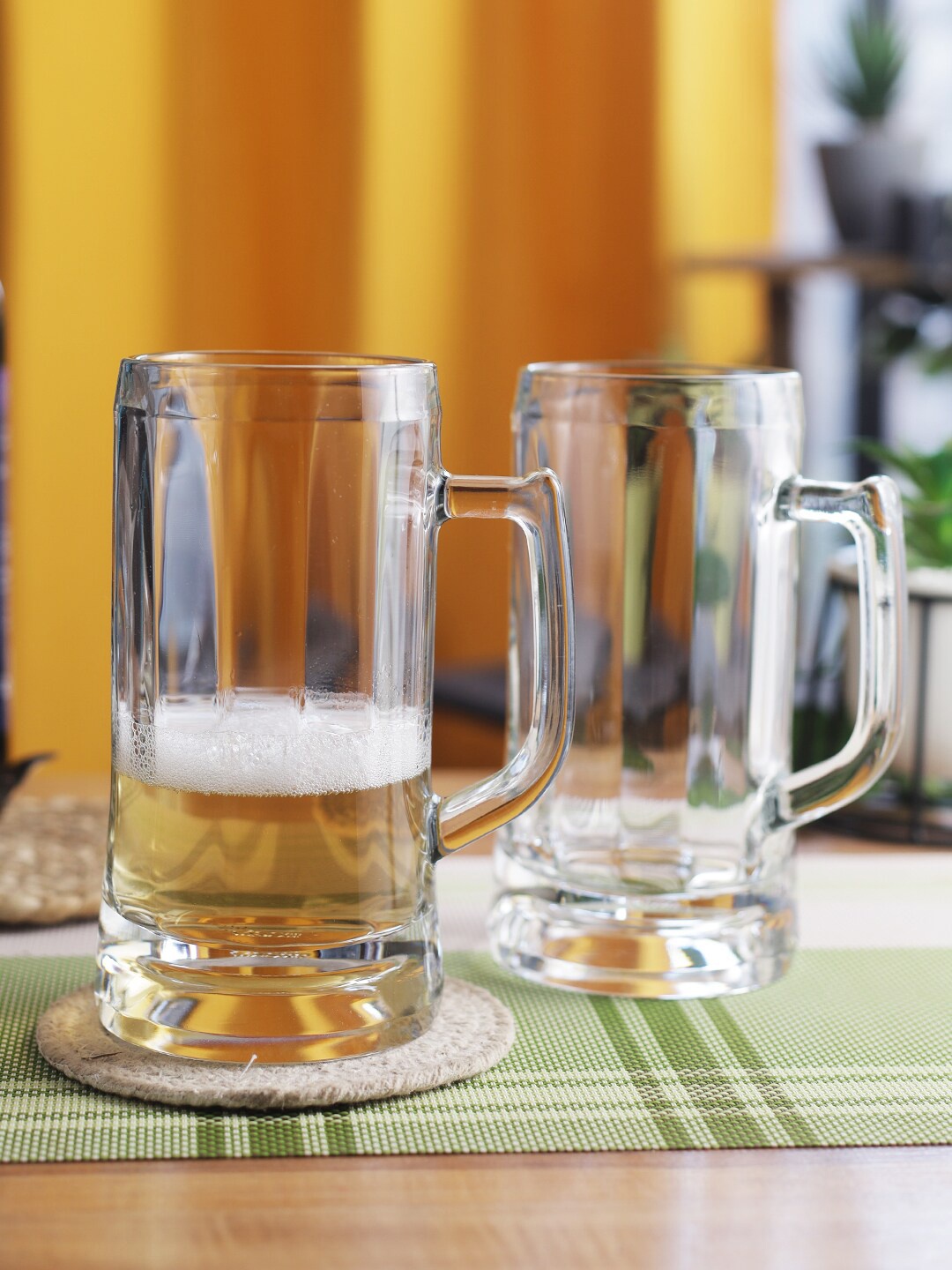 

Ocean Set Of 6 Transparent Solid Dishwasher Safe Beer Glass