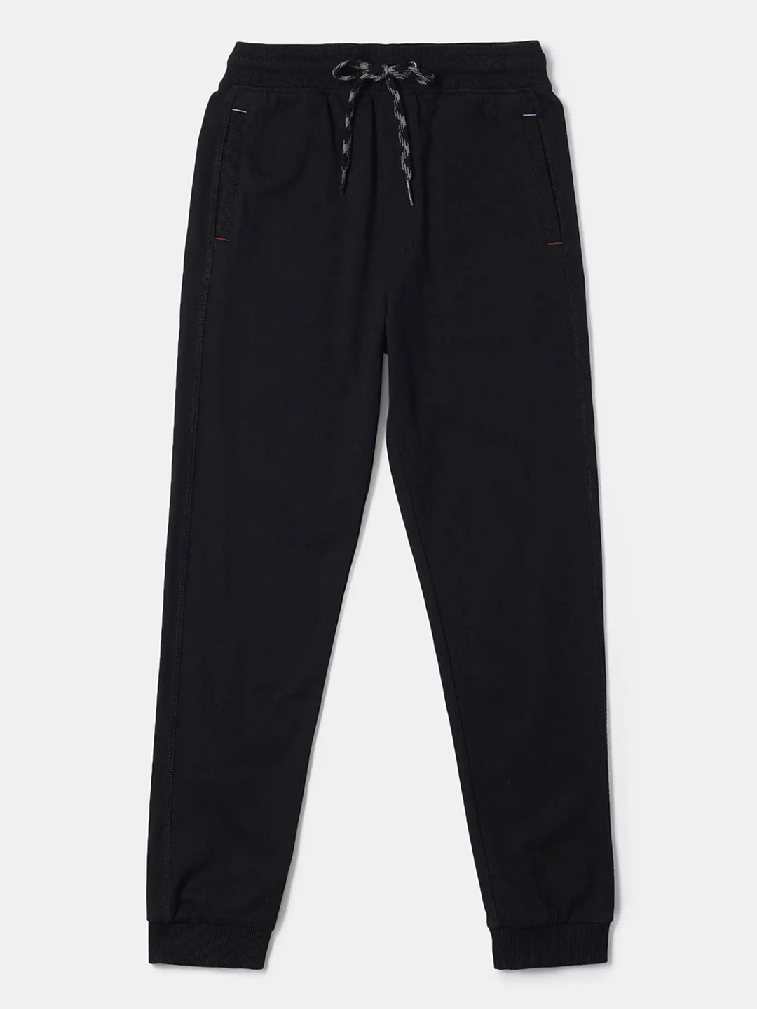 

Jockey Boys Super Combed Cotton Solid Joggers - UB20, Black