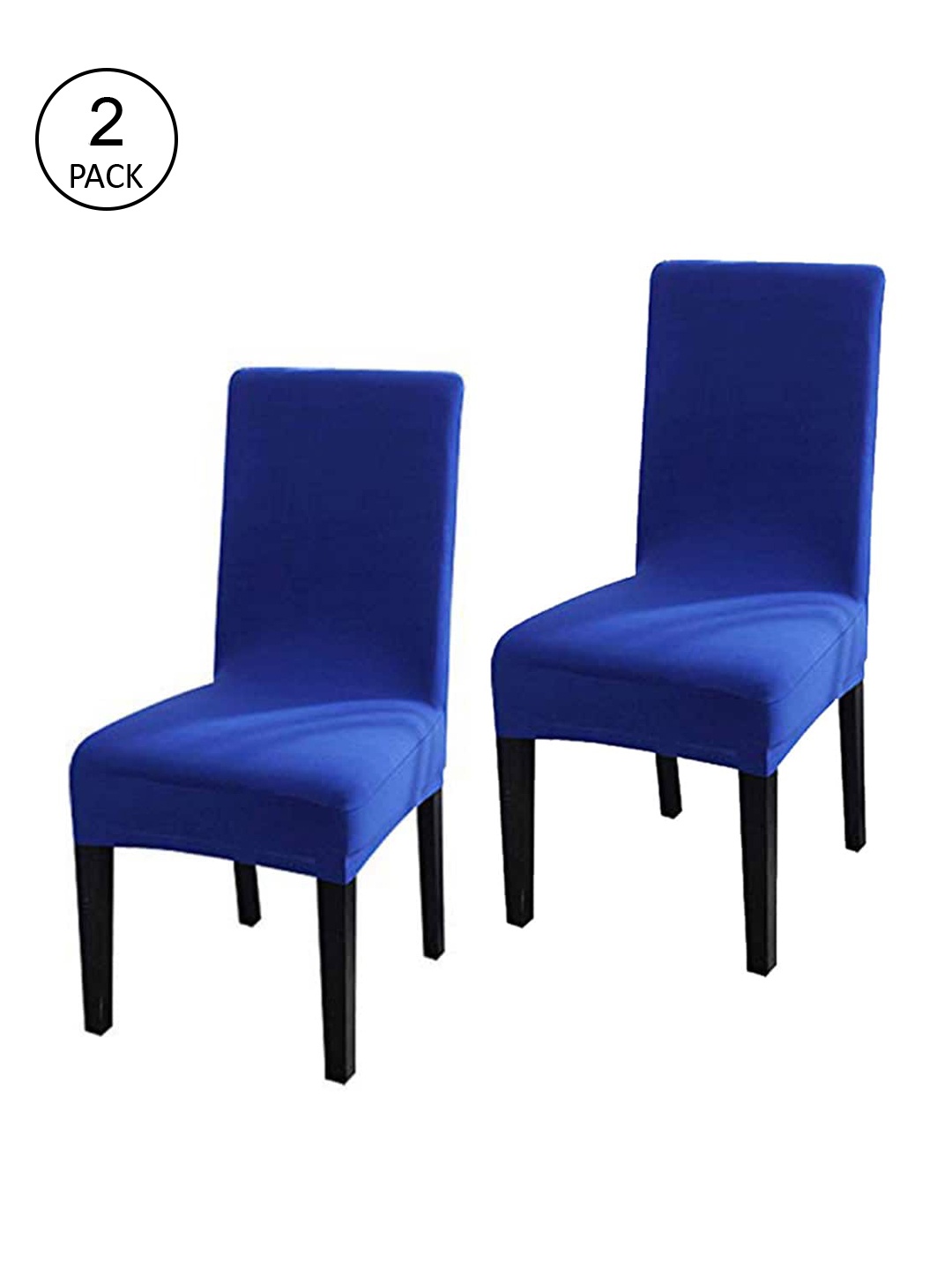

HOUSE OF QUIRK Set of 2 Blue Chair Covers