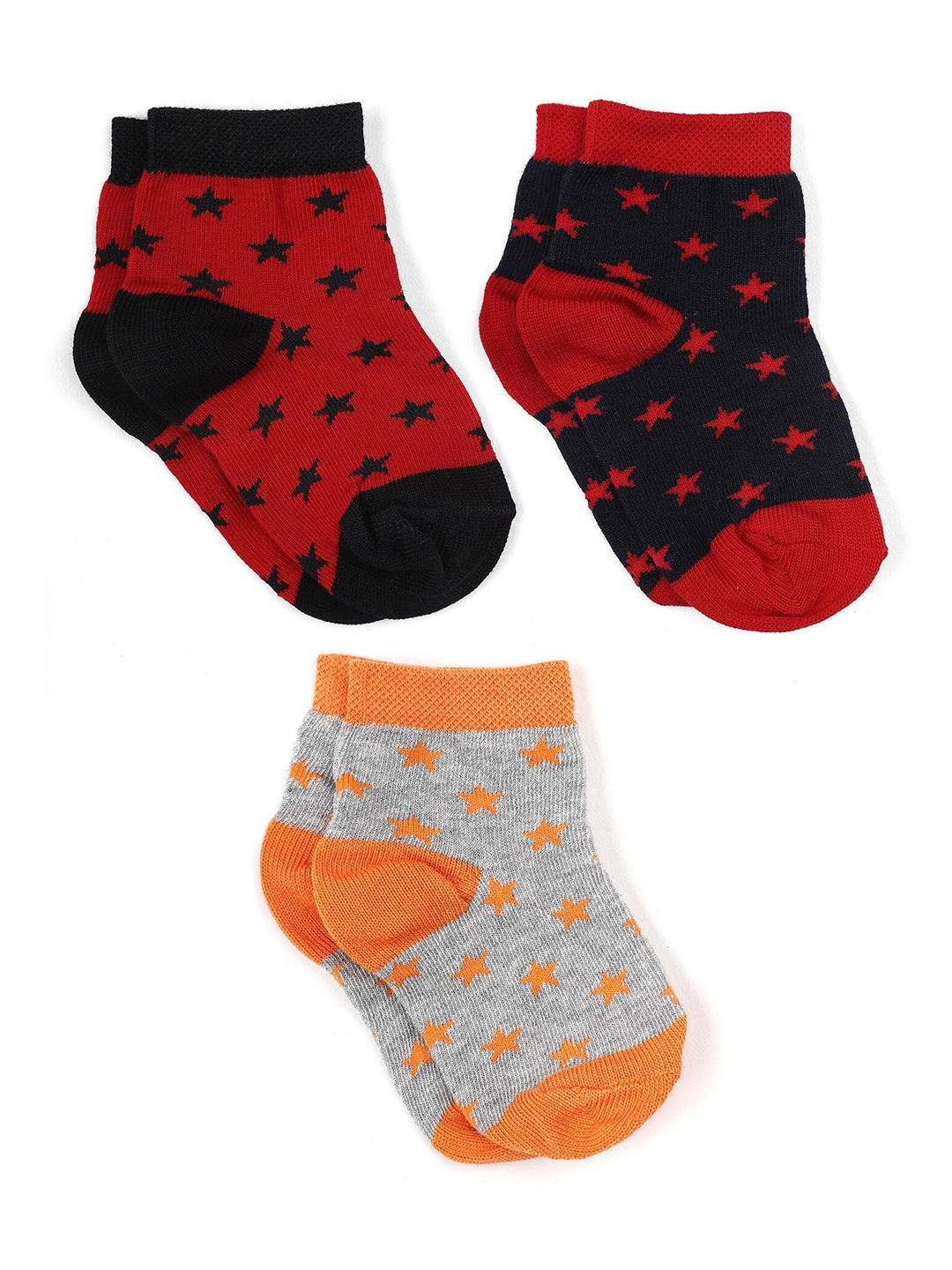 

Bodycare Boys Assorted Pack of 3 Patterned Anti-Bacterial Socks