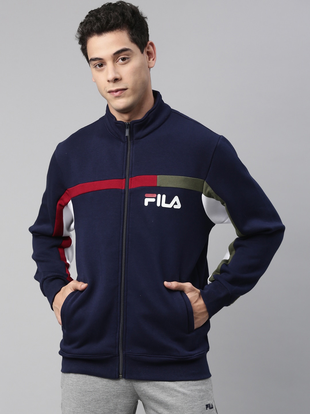 

FILA Men Blue Sweatshirt