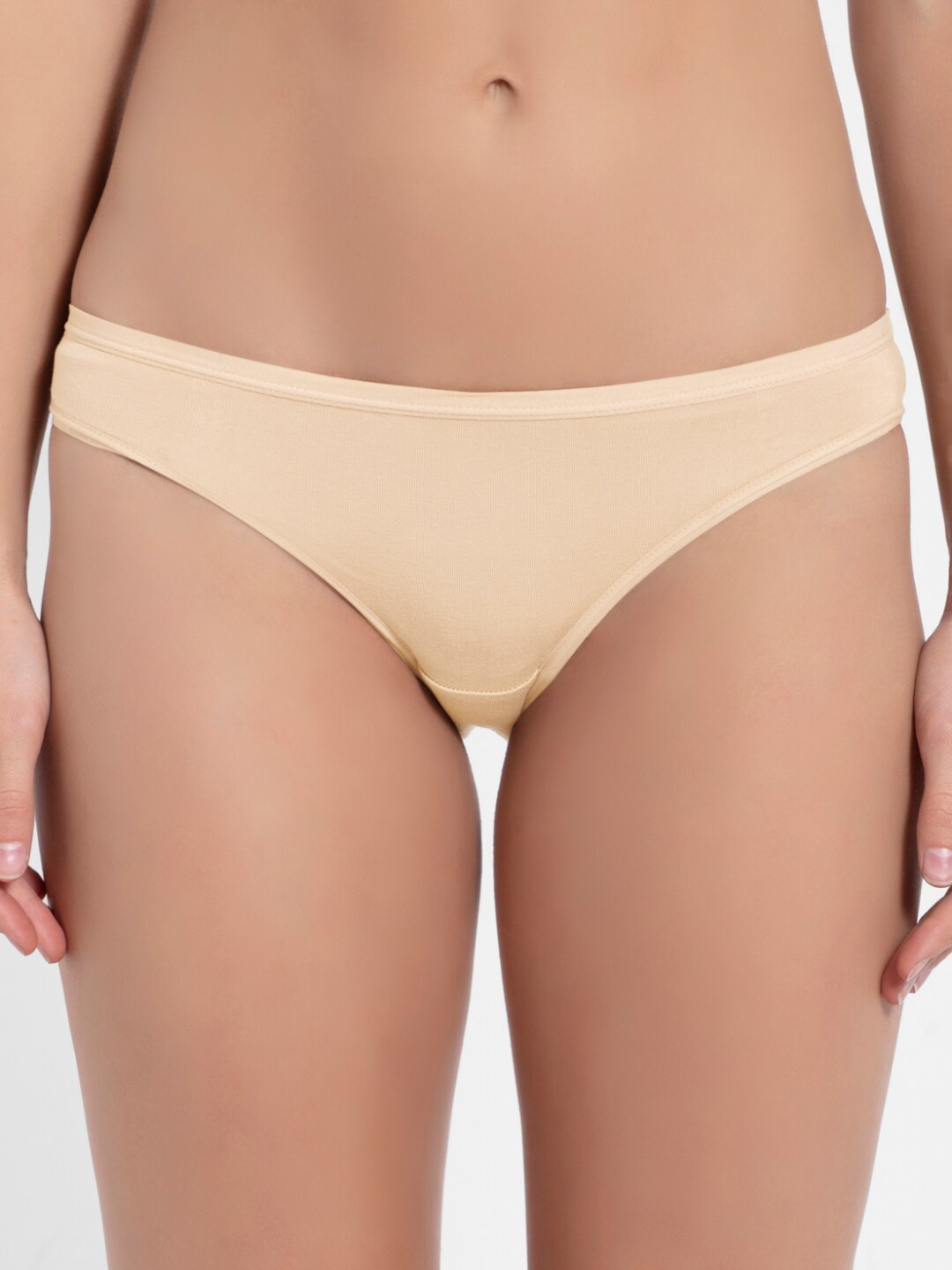 

Jockey Women Nude Coloured Solid Bikini Briefs 1806