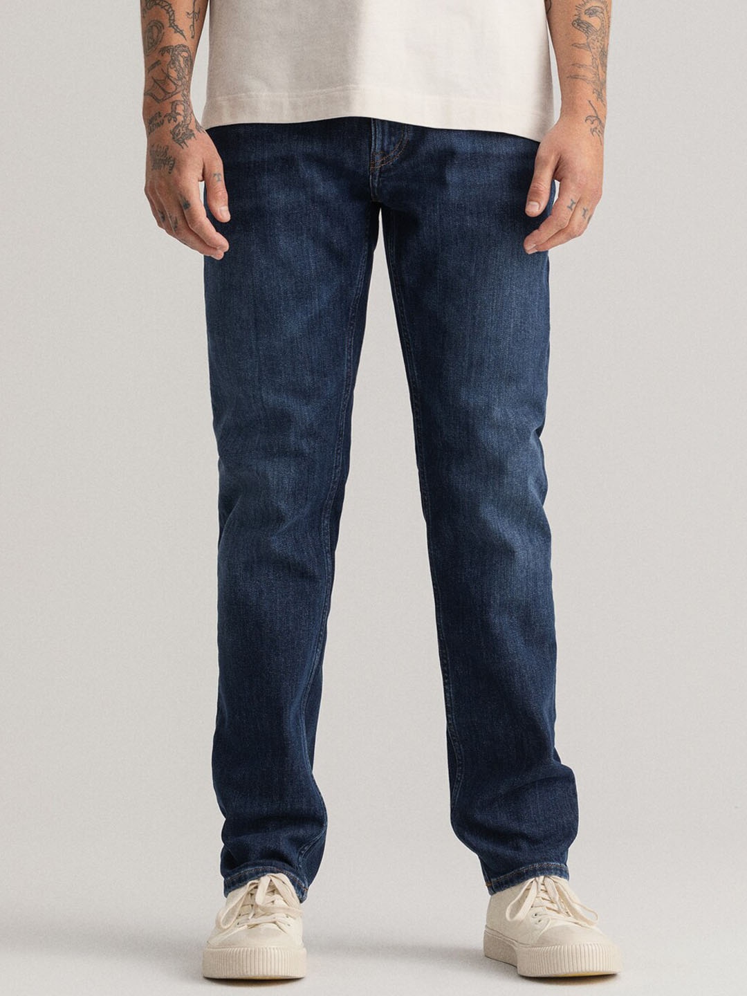 

GANT Men Blue Regular Fit Stretchable Cotton Jeans