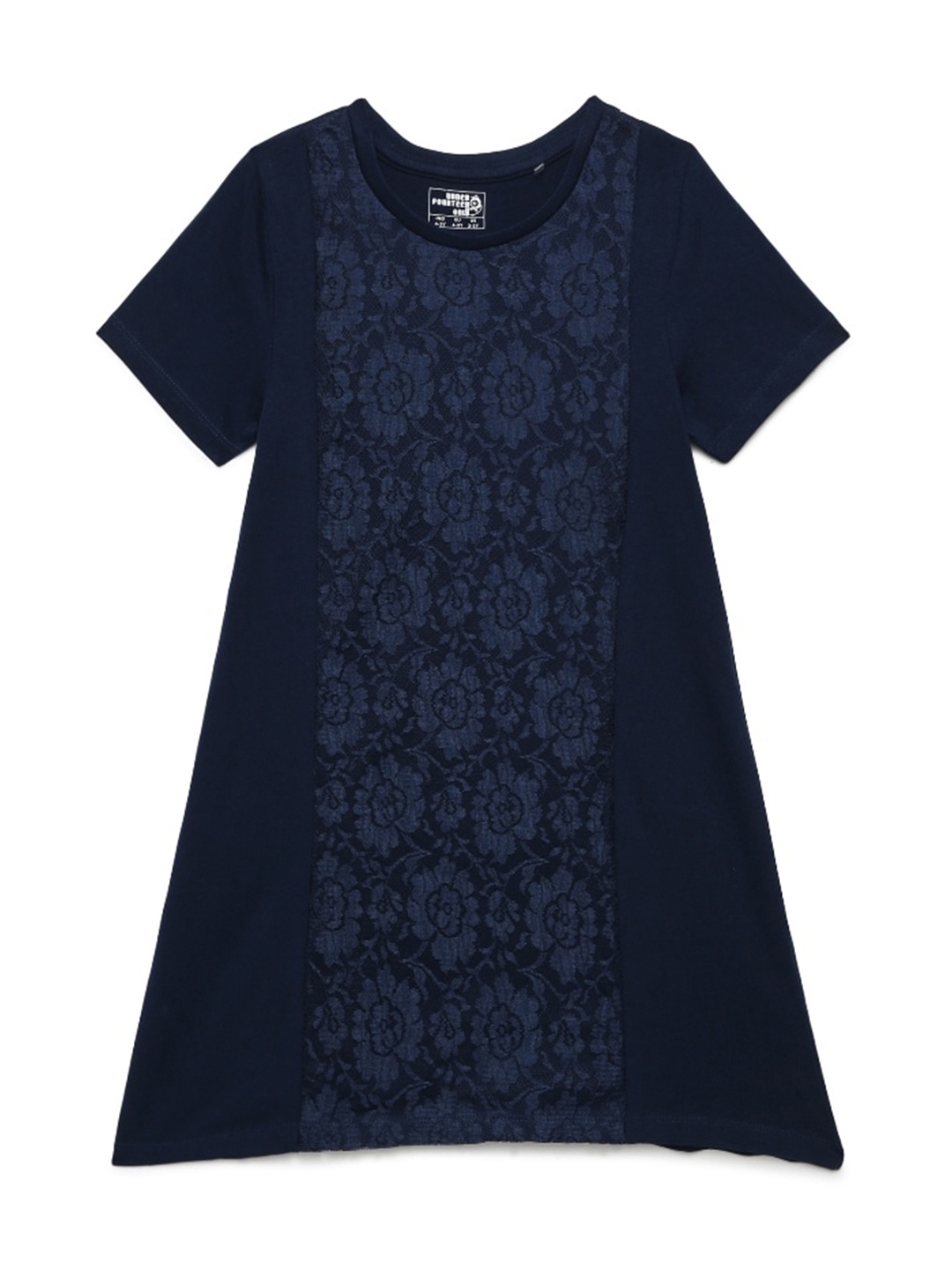 

UNDER FOURTEEN ONLY Navy Blue A-Line Dress